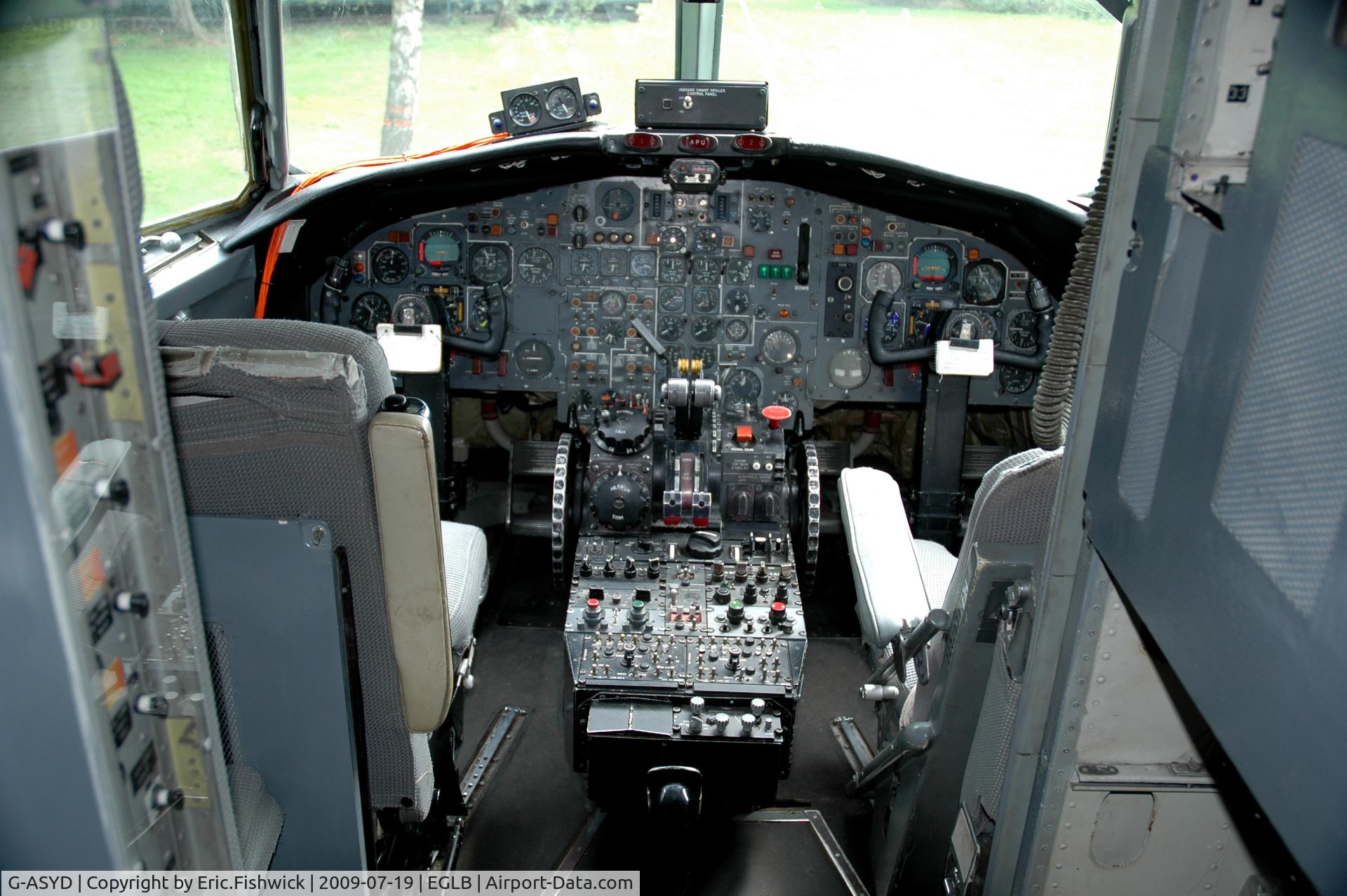 G-ASYD, 1965 BAC 111-475AM One-Eleven C/N BAC.053, G-ASYD at the Brooklands Museum