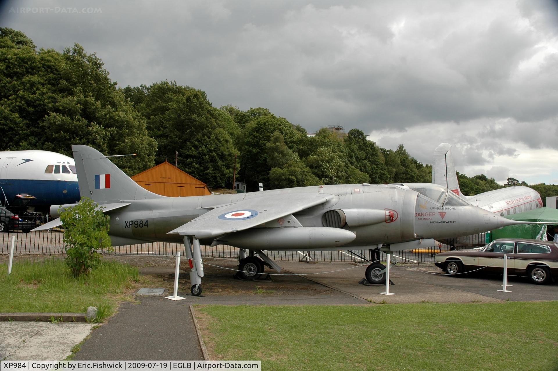XP984, 1964 Hawker Siddeley P.1127 C/N P-06, XP984 at Brooklands Museum