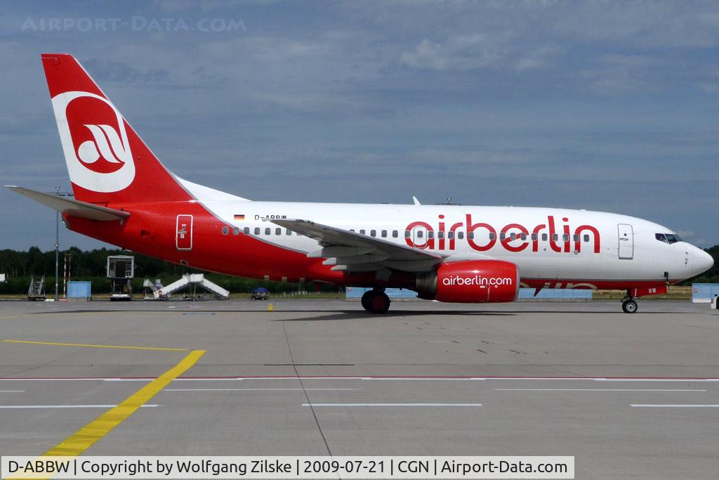 D-ABBW, 2002 Boeing 737-76Q C/N 30642, visitor