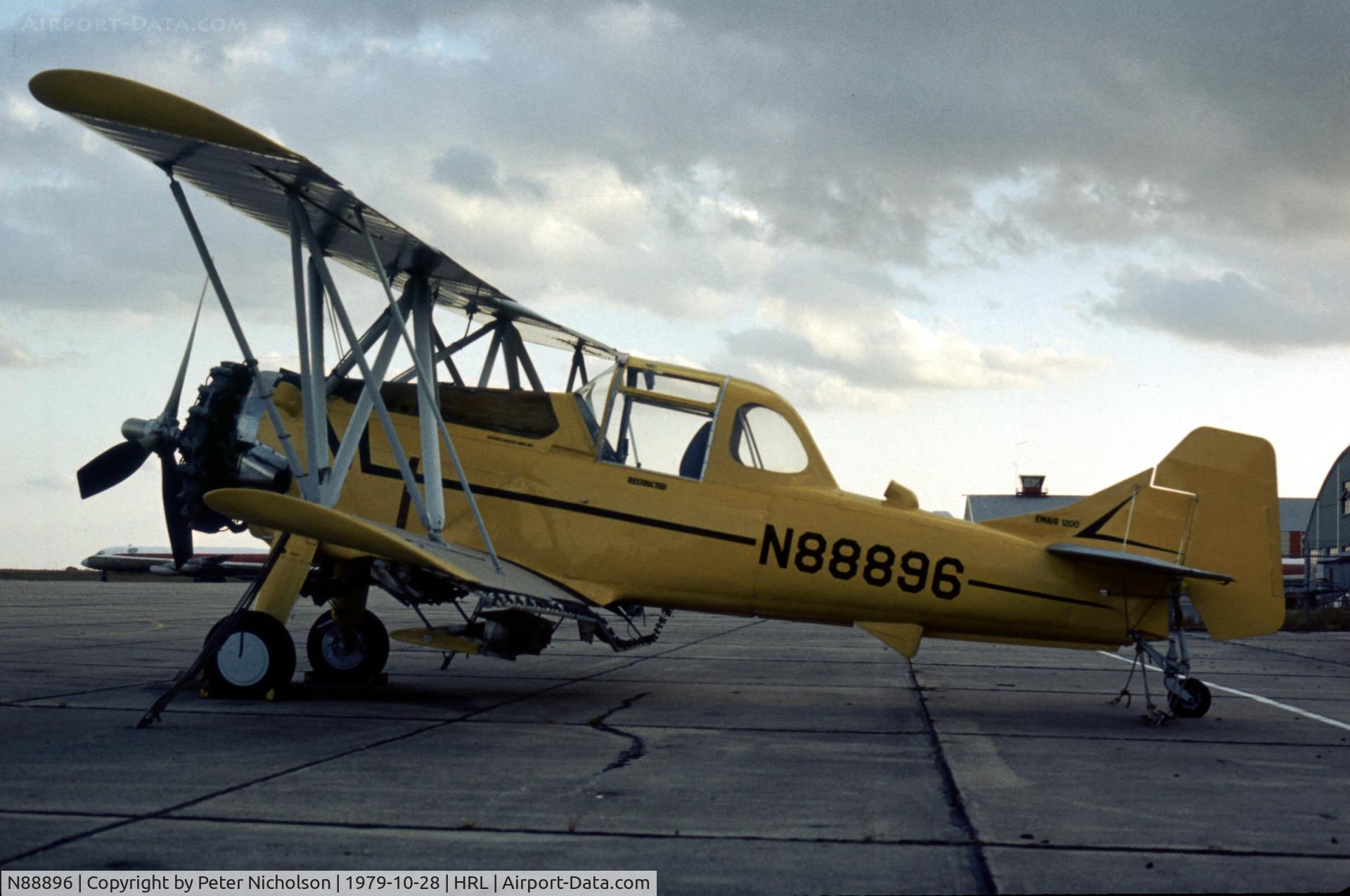 N88896, Emroth-emair MA-1B C/N 038, This Emair 1200 was seen at the Harlingen base in October 1979.