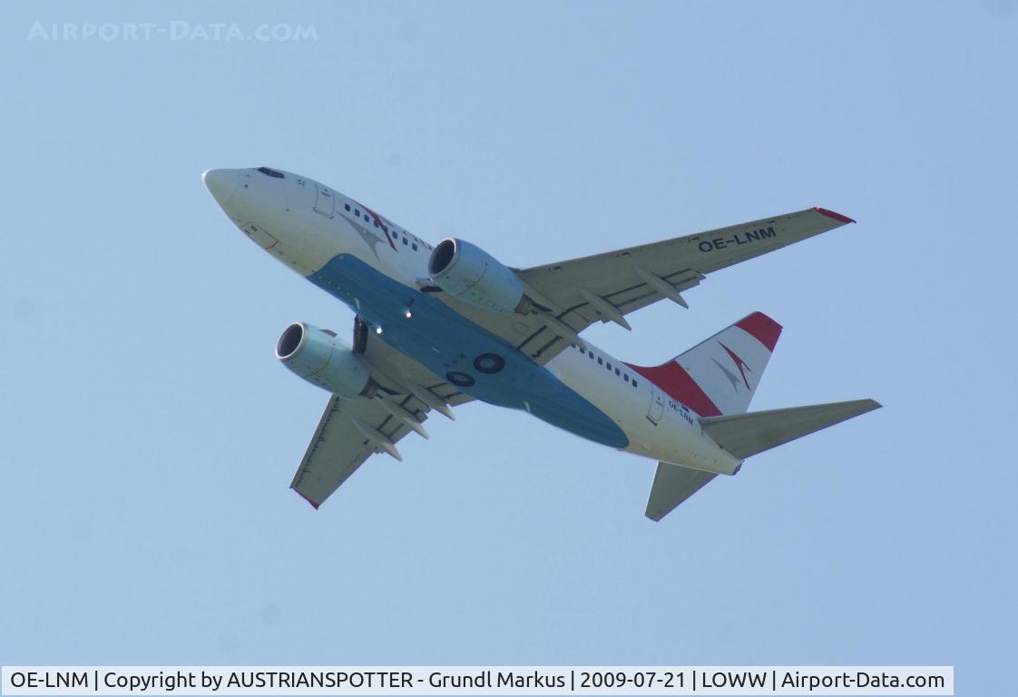 OE-LNM, 2000 Boeing 737-6Z9 C/N 30138, Austrian Airlines