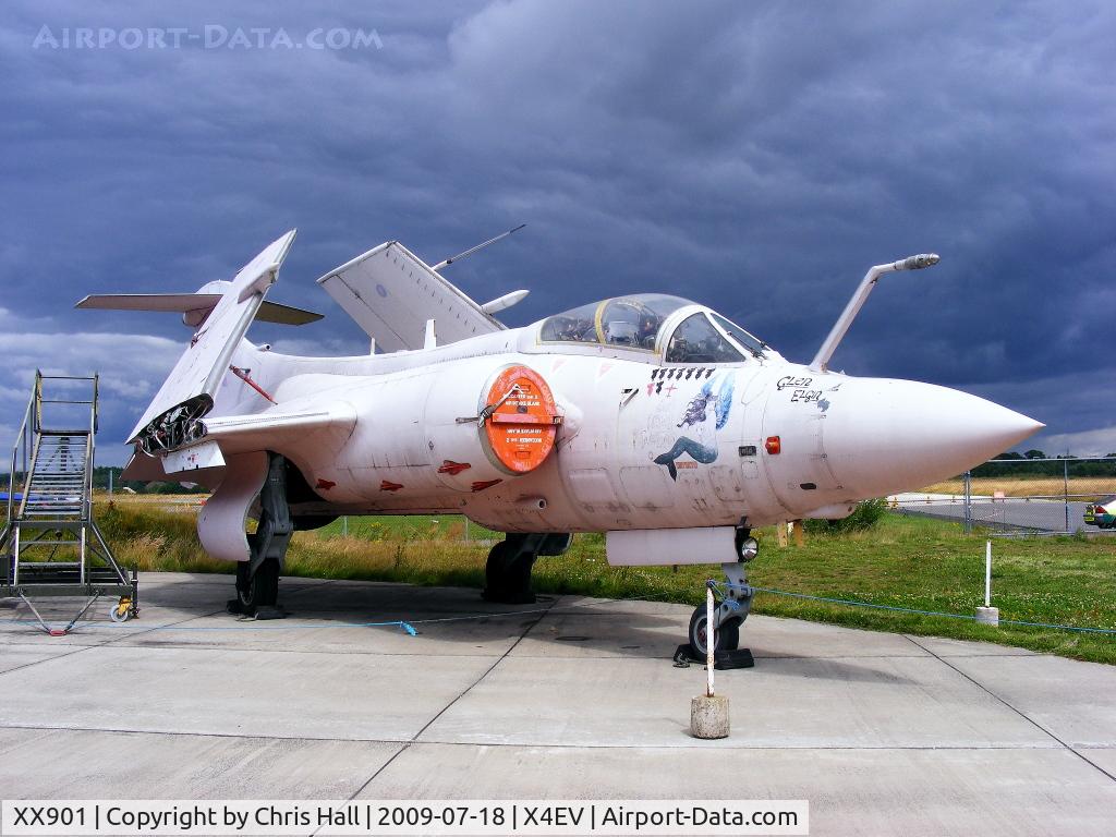 XX901, 1977 Hawker Siddeley Buccaneer S.2B C/N B3-06-75, Buccaneer S2B. XX901 had an illustrious service record with the Royal Air Force. In 1983, it took part in the only deployment by Buccaneers to the Falklands and later saw action over Beirut.