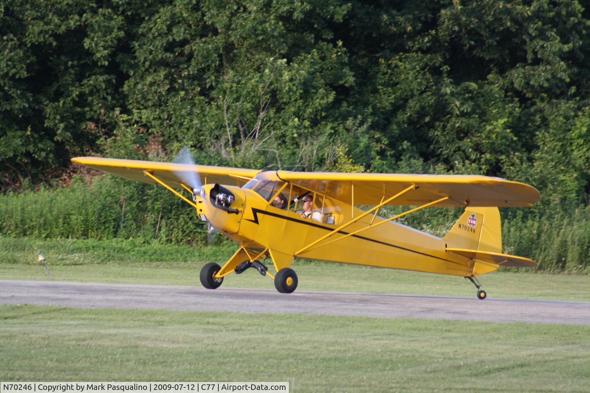 N70246, 1946 Piper J3C-65 Cub Cub C/N 17222, Piper J3C-65