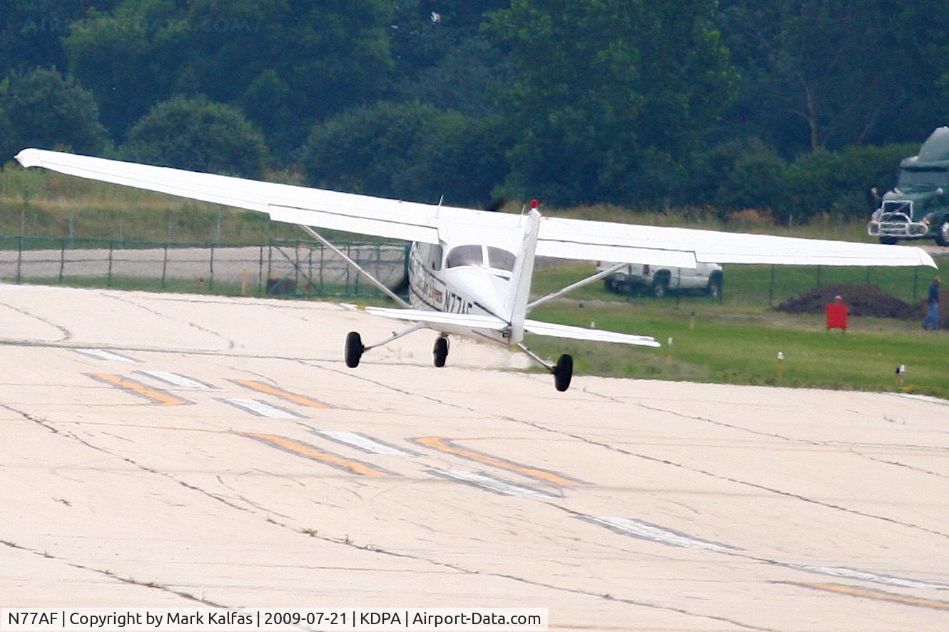 N77AF, 1997 Cessna 172R C/N 17280071, American Flyers Cessna 172R, N77AF lifting off RWY 15 KDPA