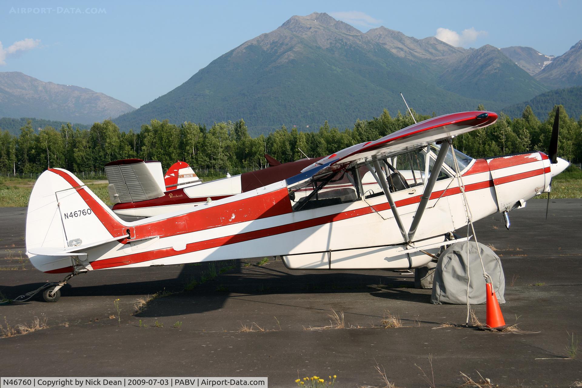 N46760, 1954 Piper PA-18-150 Super Cub C/N 18-3907, PABV