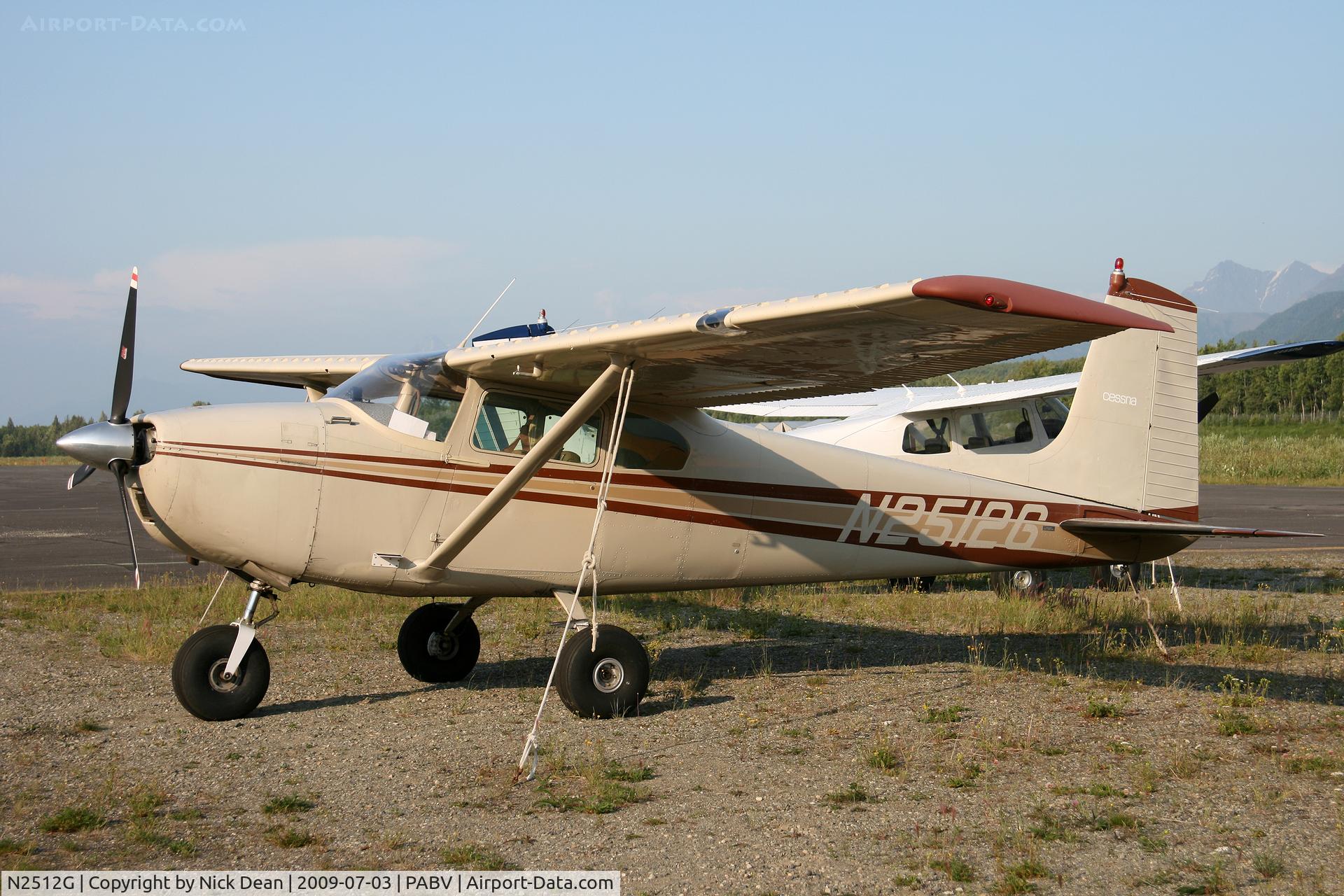 N2512G, 1959 Cessna 182B Skylane C/N 51812, PABV