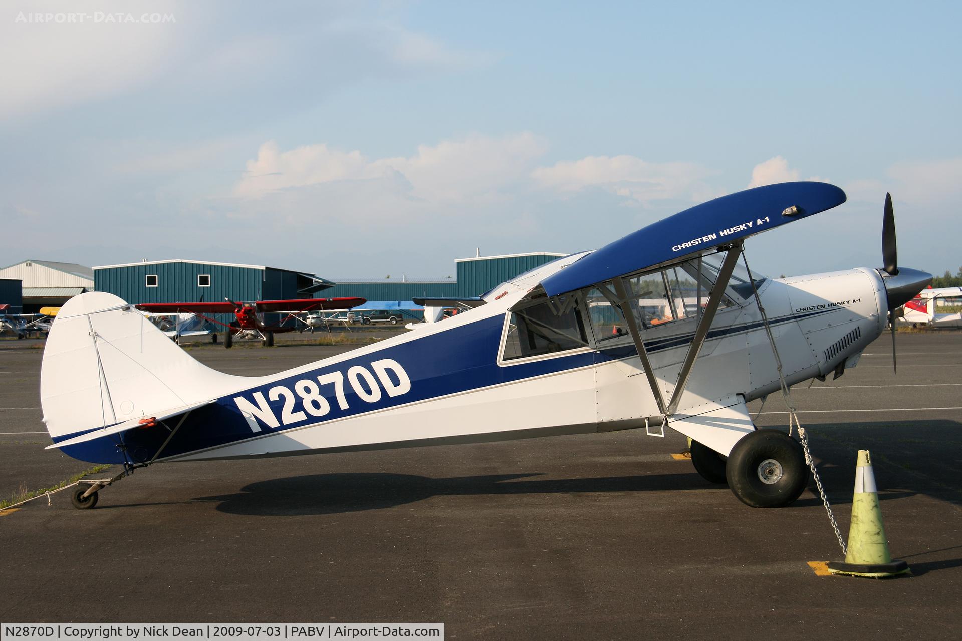 N2870D, 1987 Christen A-1 Husky C/N 1006, PABV