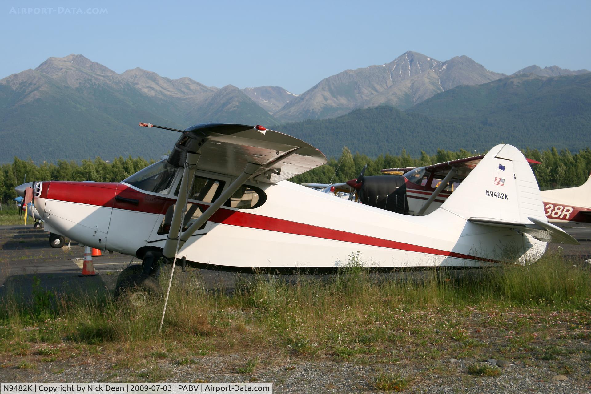 N9482K, 1947 Stinson 108-2 Voyager C/N 108-2482, PABV