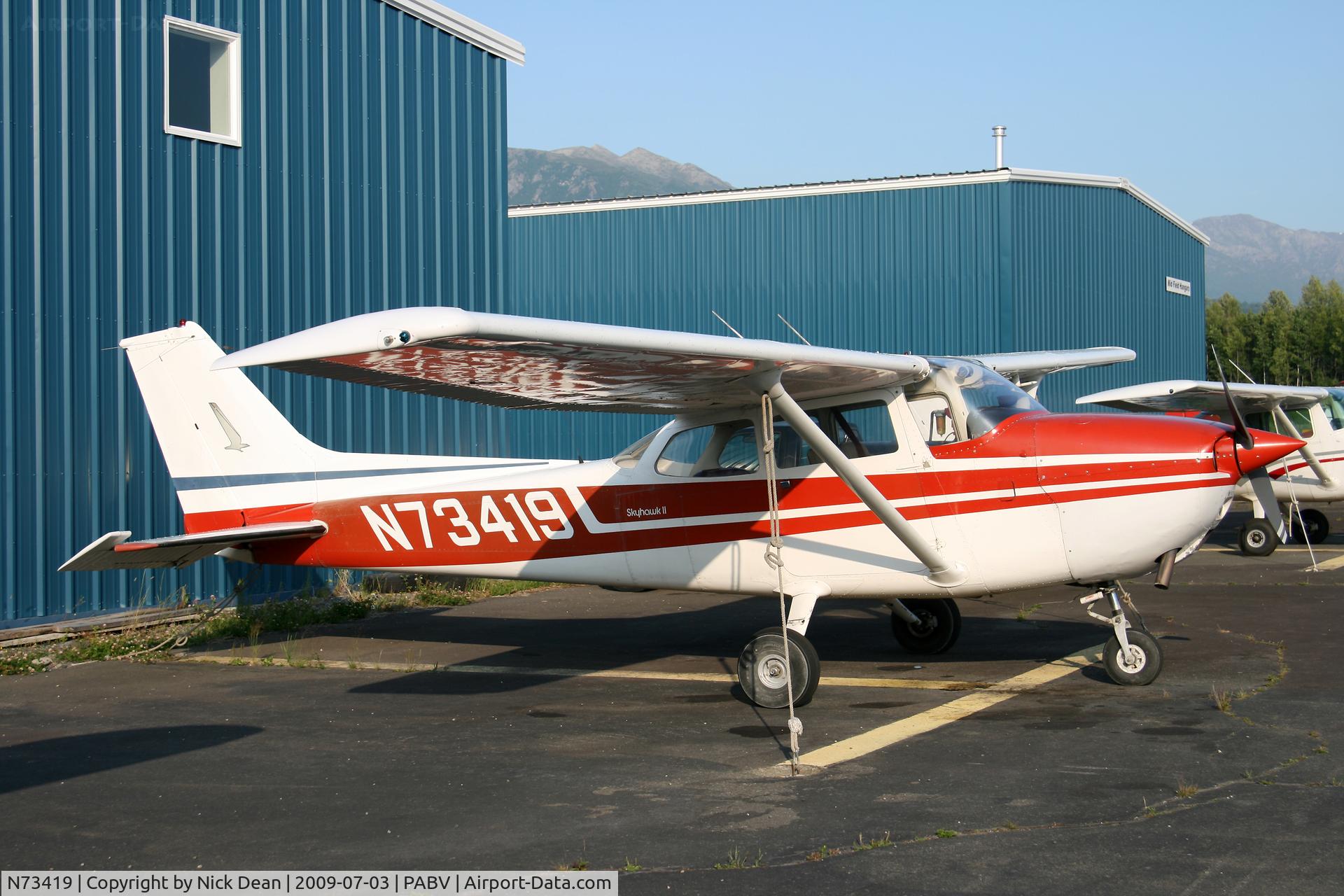 N73419, 1976 Cessna 172M C/N 17267443, PABV