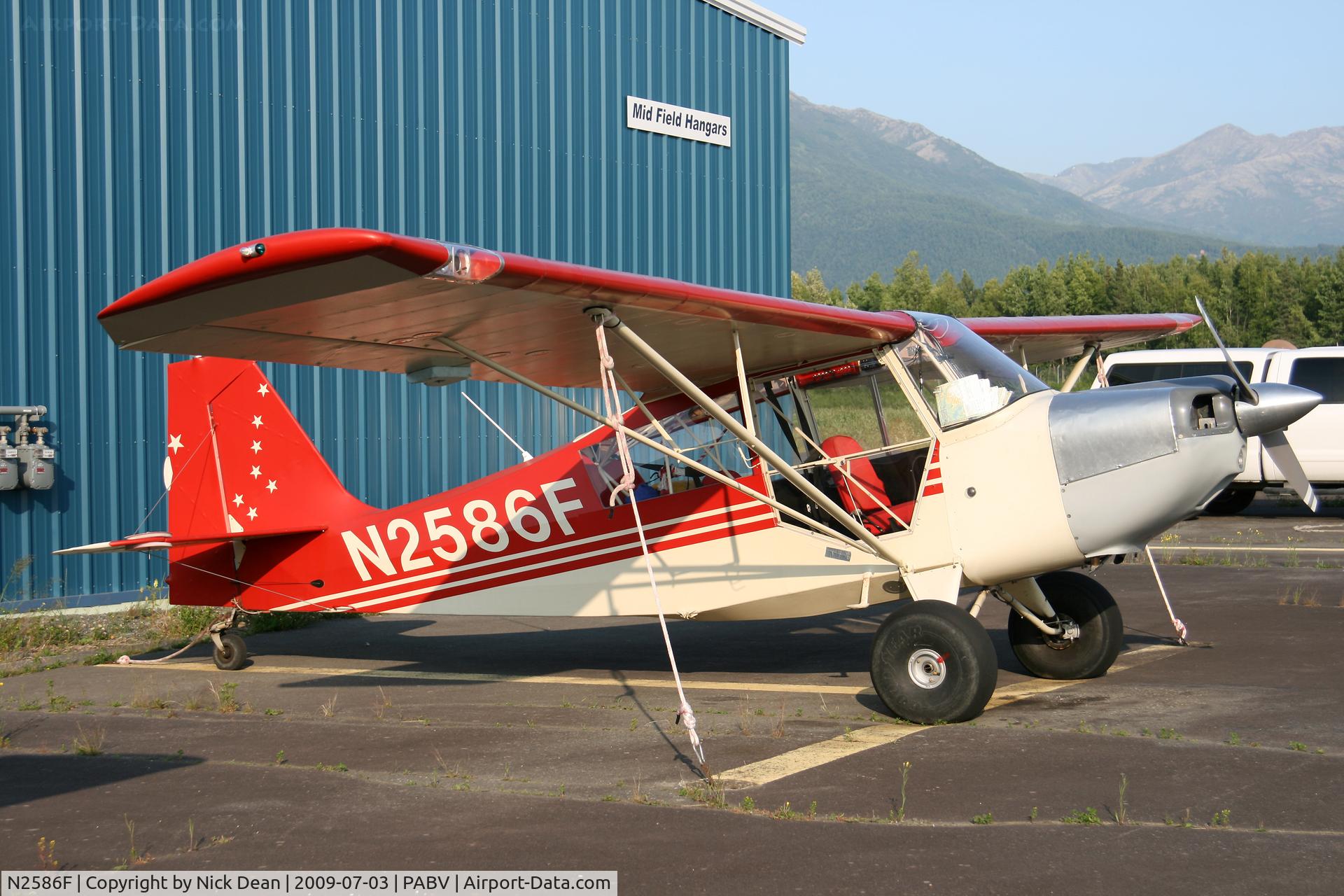 N2586F, 1965 Champion 7ECA Citabria C/N 7ECA-217, PABV