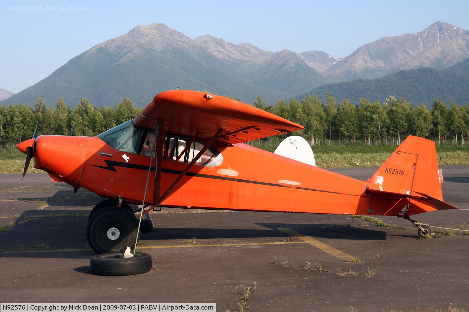 N92576, 1946 Piper PA-12 Super Cruiser C/N 12-106, PABV