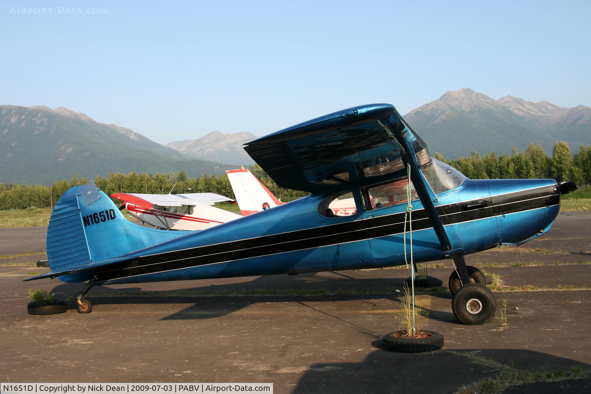 N1651D, 1952 Cessna 170B C/N 20293, PABV