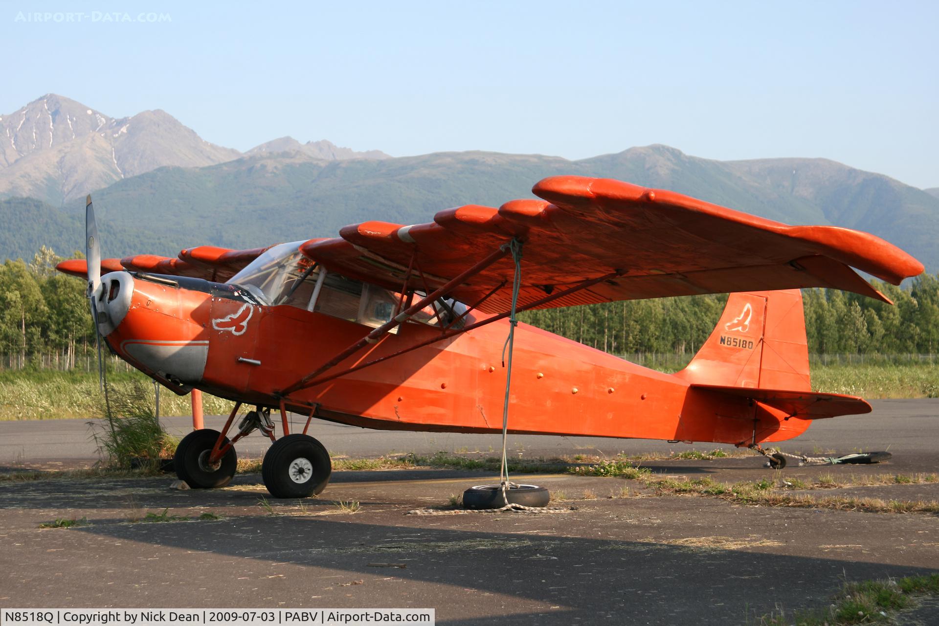 N8518Q, 1980 Seifert Vernon EL BUTEO C/N 1, PABV