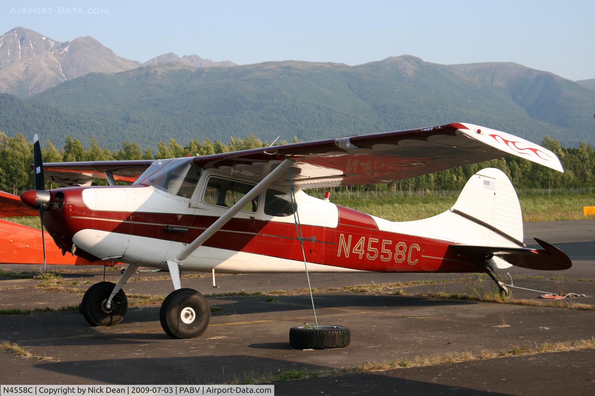 N4558C, 1953 Cessna 170B C/N 25502, PABV