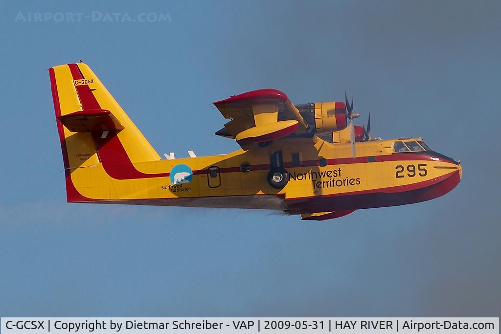C-GCSX, 1986 Canadair CL-215-V (CL-215-1A10) C/N 1088, Buffalo Airways CL215