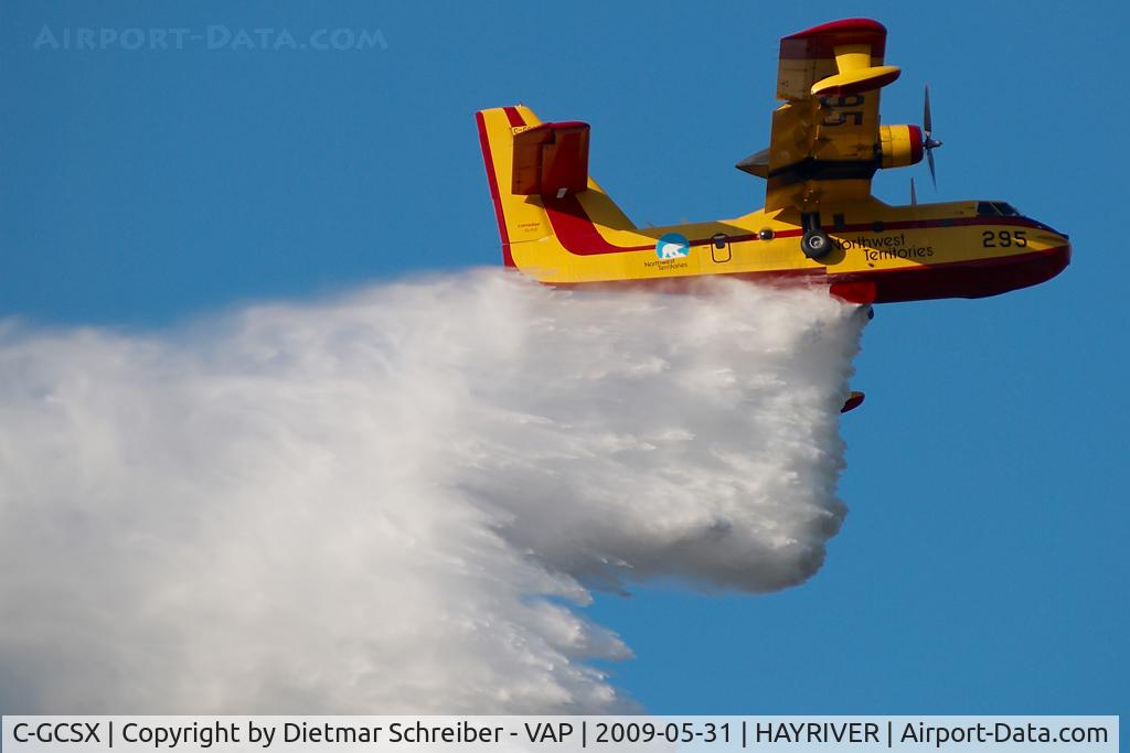 C-GCSX, 1986 Canadair CL-215-V (CL-215-1A10) C/N 1088, Buffalo Airways CL215