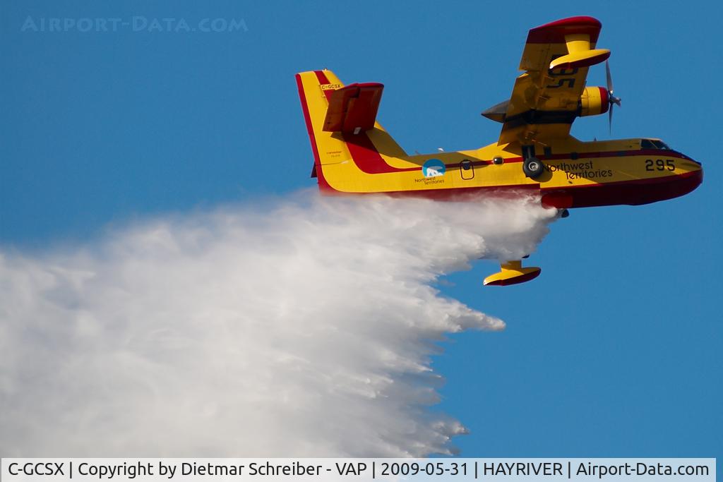 C-GCSX, 1986 Canadair CL-215-V (CL-215-1A10) C/N 1088, Buffalo Airways CL215