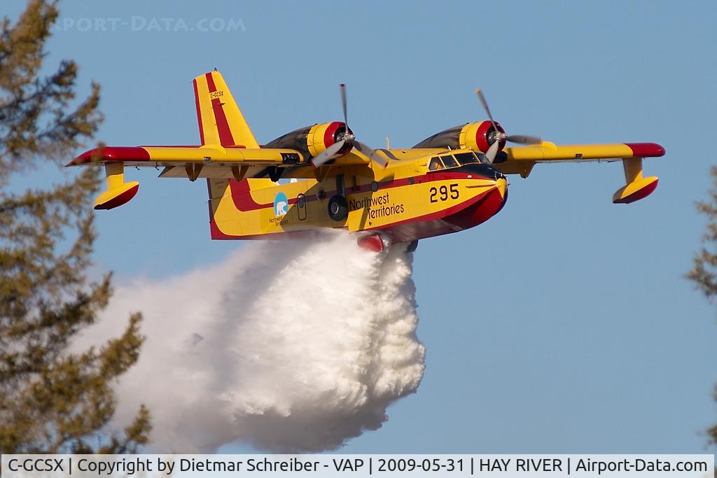 C-GCSX, 1986 Canadair CL-215-V (CL-215-1A10) C/N 1088, Buffalo Airways CL215