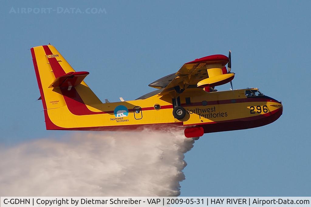 C-GDHN, 1986 Canadair CL-215-V (CL-215-1A10) C/N 1089, Buffalo Airways CL215