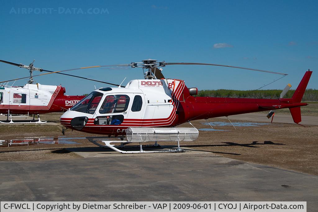 C-FWCL, 1995 Aerospatiale AS-350BA Ecureuil C/N 2869, Delta Helicopters AS350