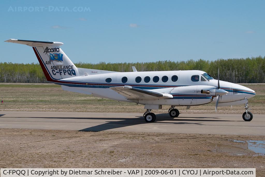 C-FPQQ, 1988 Beech B200 King Air C/N BB-1304, Alberta Air Ambulance Beech King Air