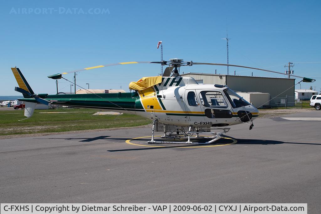C-FXHS, 1989 Aérospatiale AS-350B-2 Ecureuil C/N 2248, VIH Helicopters AS350