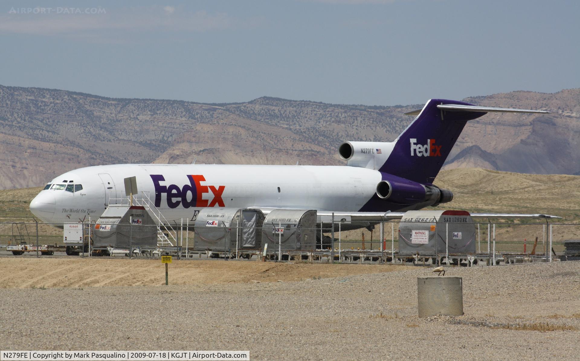 N279FE, 1981 Boeing 727-233F C/N 22346, Boeing 727-200