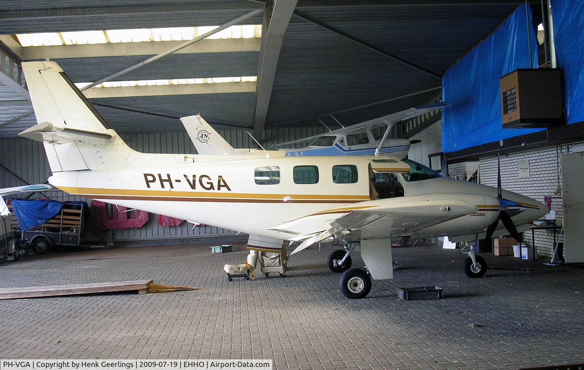 PH-VGA, 1982 Cessna T303 Crusader C/N T30300157, Aero Noord , Hoogeveen Aerodrome - The Netherlands