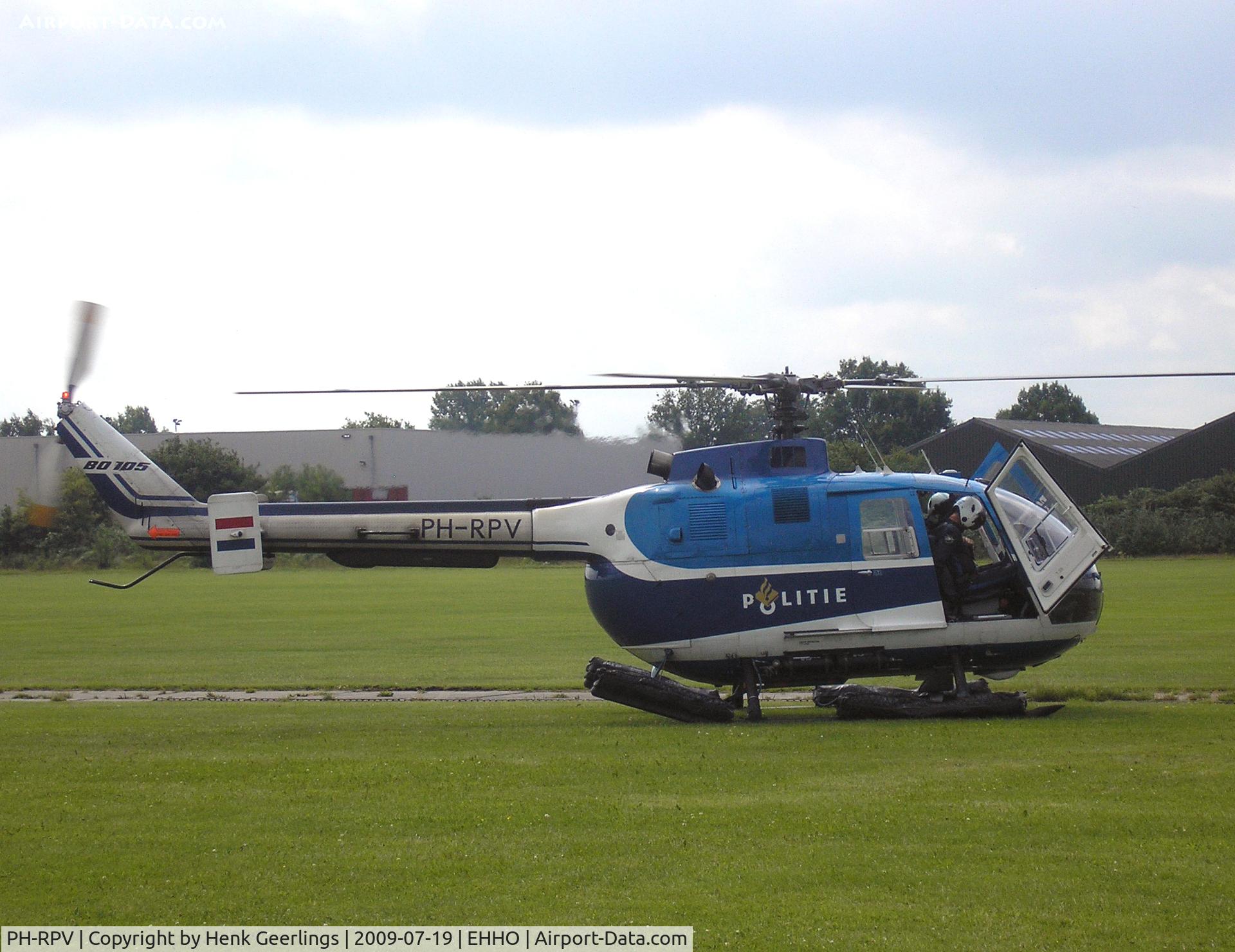PH-RPV, MBB Bo.105C C/N S-249, Aviation Police