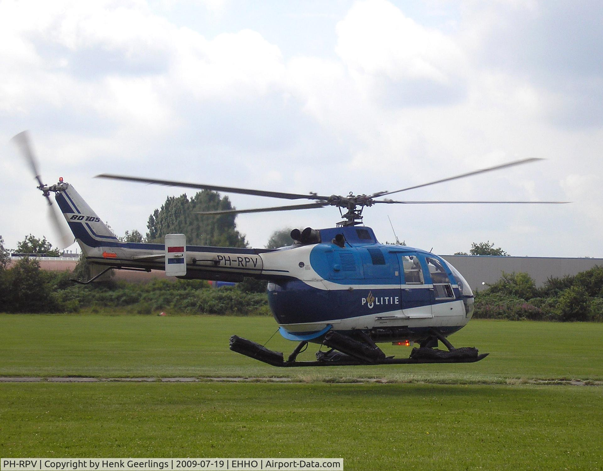 PH-RPV, MBB Bo.105C C/N S-249, Aviation Police