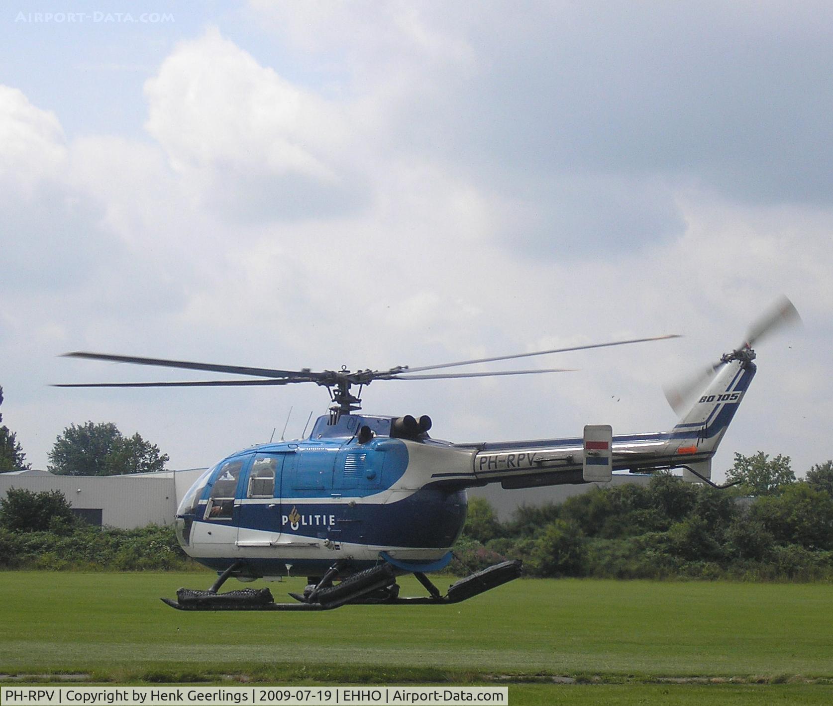 PH-RPV, MBB Bo.105C C/N S-249, Aviation Police