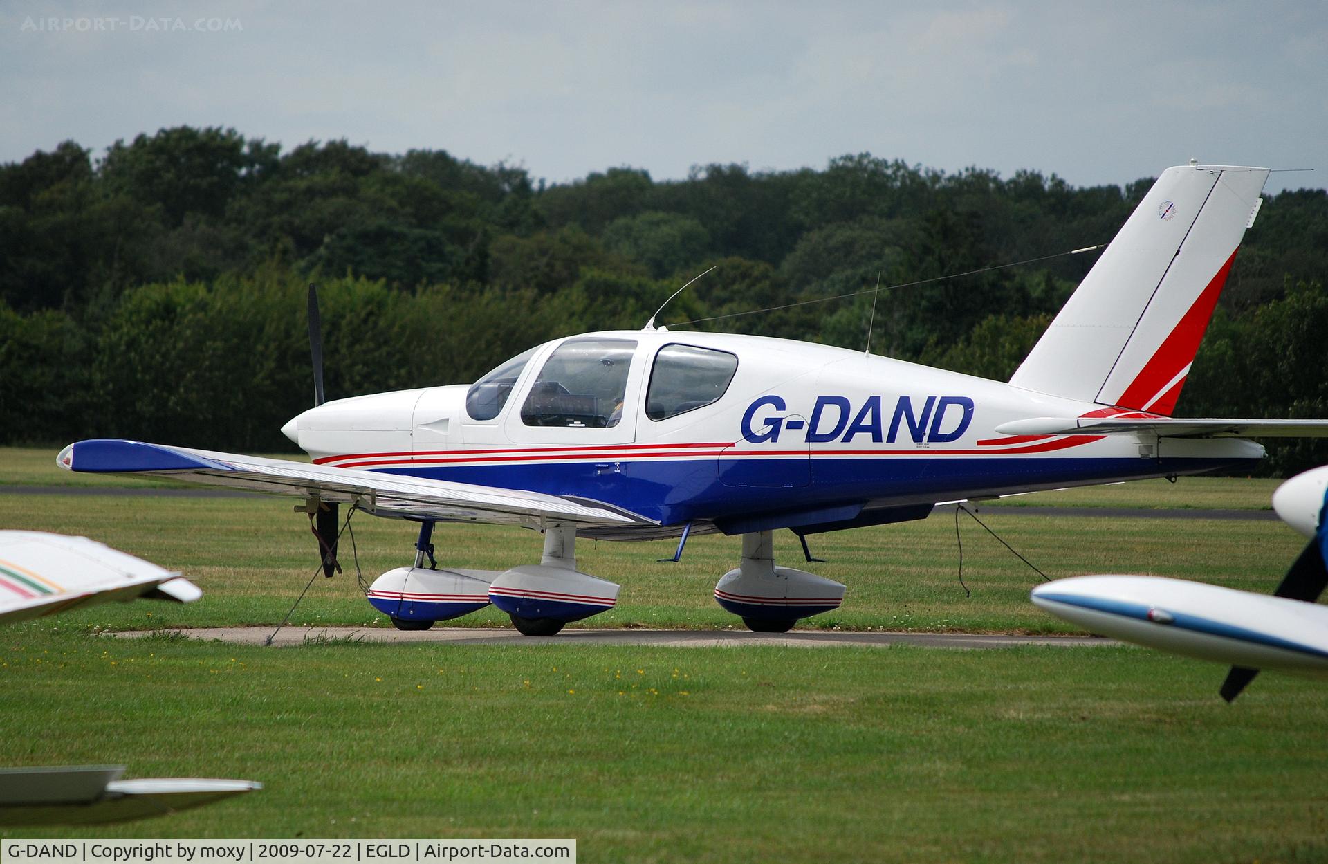 G-DAND, 1980 Socata TB-10 Tobago C/N 72, SOCATA TB10 at Denham