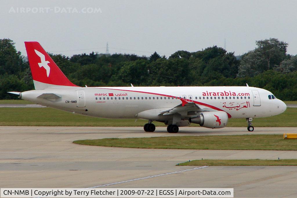 CN-NMB, 2009 Airbus A320-214 C/N 3833, Air Arabia A320 at Stansted