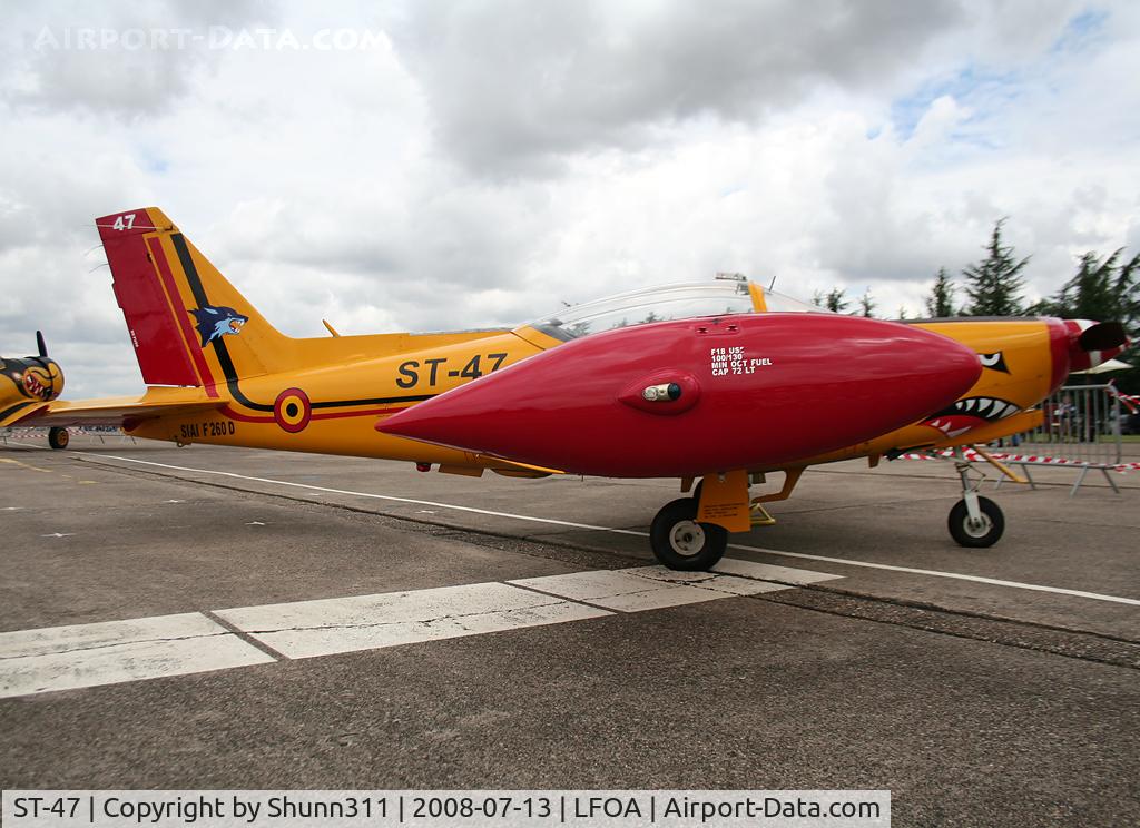 ST-47, SIAI-Marchetti SF-260D C/N 847, Displayed during LFOA Airshow 2008