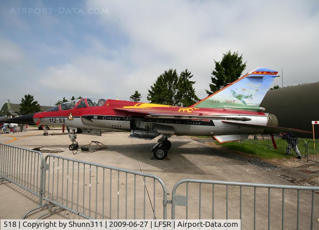 518, Dassault Mirage F.1B C/N 518, Displayed during last LFSR Airshow...