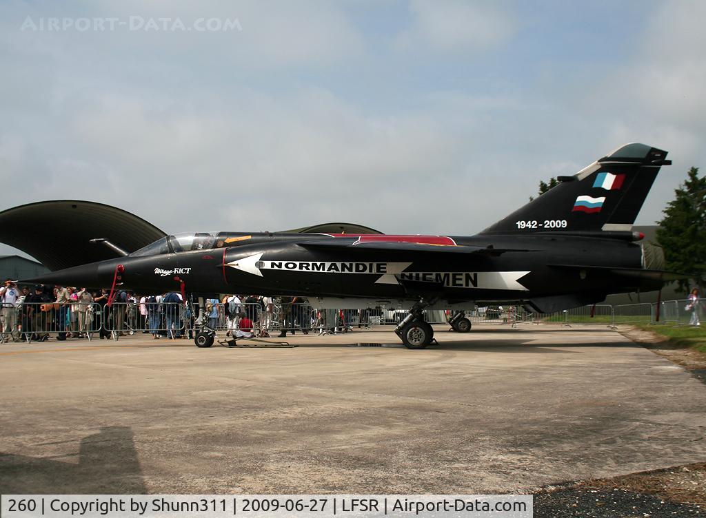 260, Dassault Mirage F.1CT C/N 260, Displayed during last LFSR...