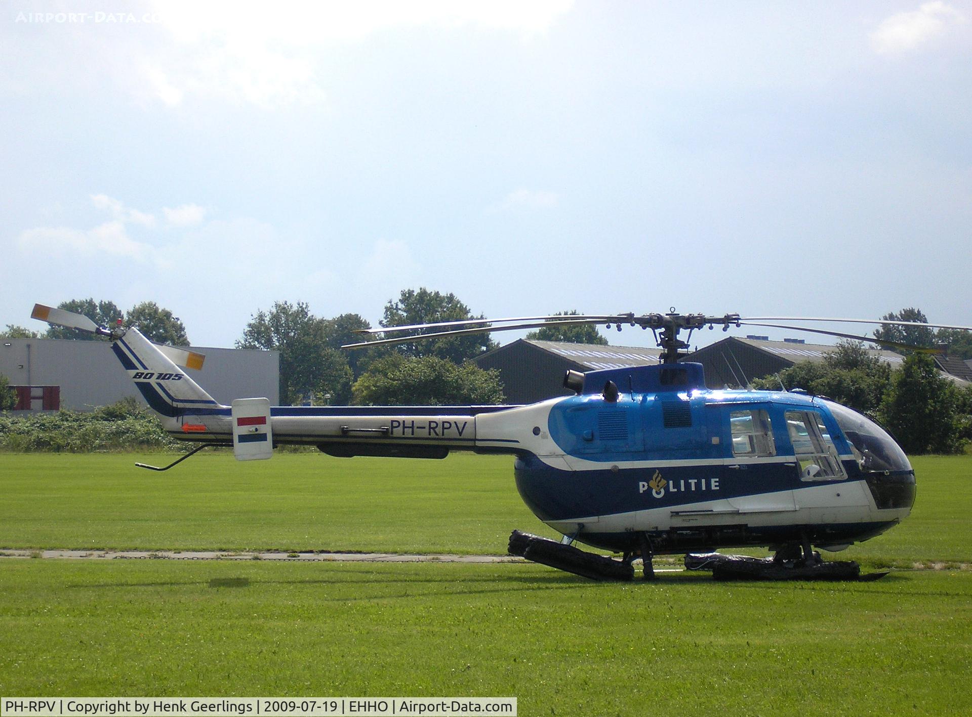 PH-RPV, MBB Bo.105C C/N S-249, Aviation Police