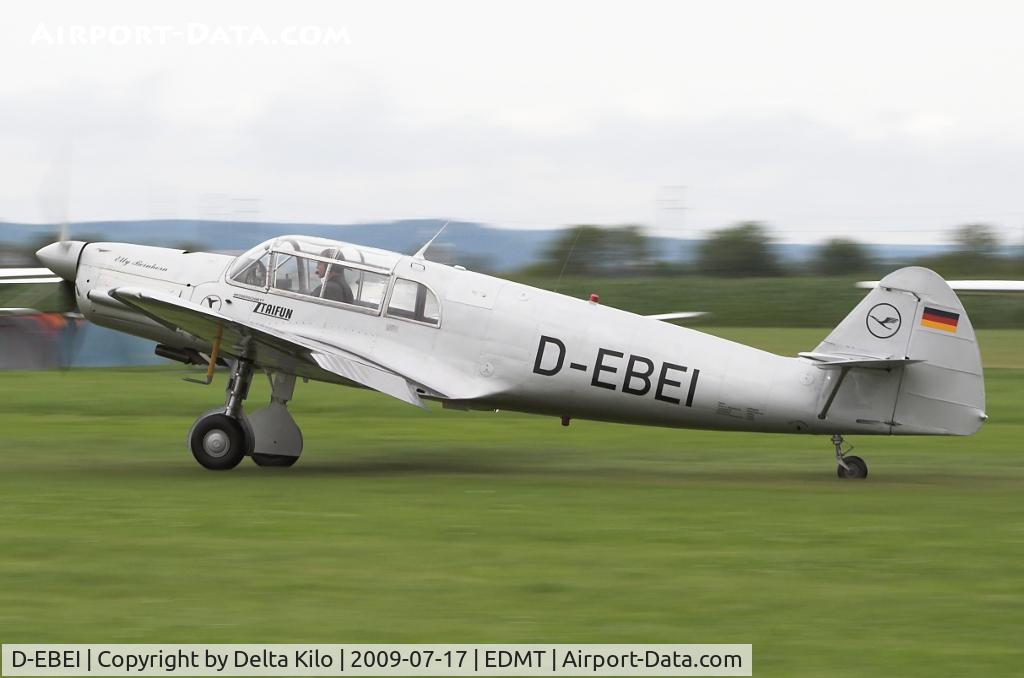 D-EBEI, 1940 Messerschmitt Bf-108B-1 Taifun C/N 2246, Lufthansa (Berlin-Stiftung)