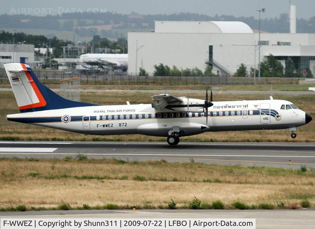 F-WWEZ, 2009 ATR 72-212A C/N 872, C/n 872