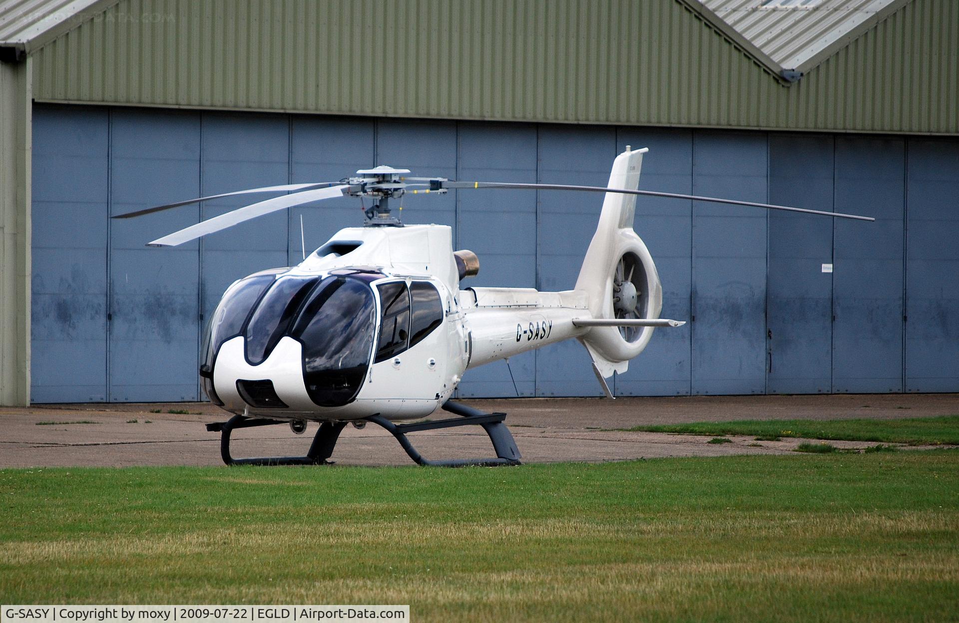 G-SASY, 2009 Eurocopter EC-130B-4 (AS-350B-4) C/N 4760, EUROCOPTER EC130 B4 at Denham