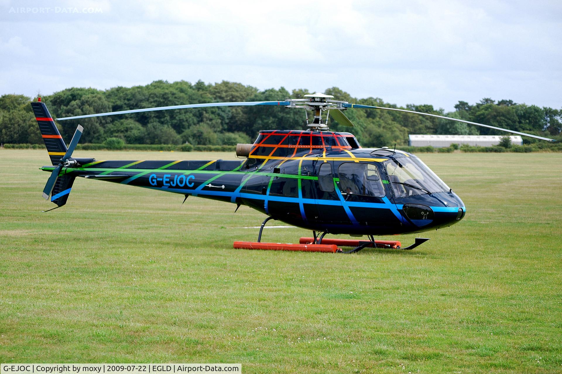 G-EJOC, 1981 Aerospatiale AS-350B Ecureuil C/N 1465, Aerospatiale AS350B at Denham