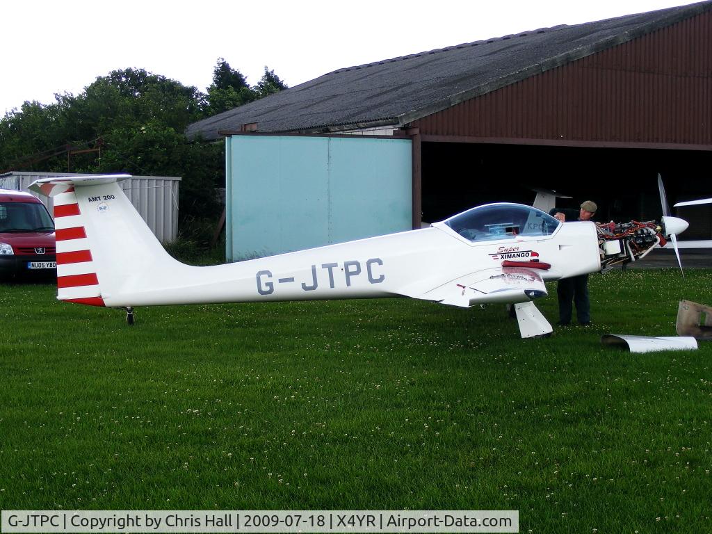 G-JTPC, 1996 Aeromot AMT-200 Super Ximango C/N 200.067, at the York Gliding Centre, Rufford