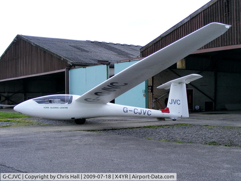 G-CJVC, 1987 PZL-Bielsko SZD-51-1 Junior C/N B-1799, SZD-51-1 at the York Gliding Centre, Rufford