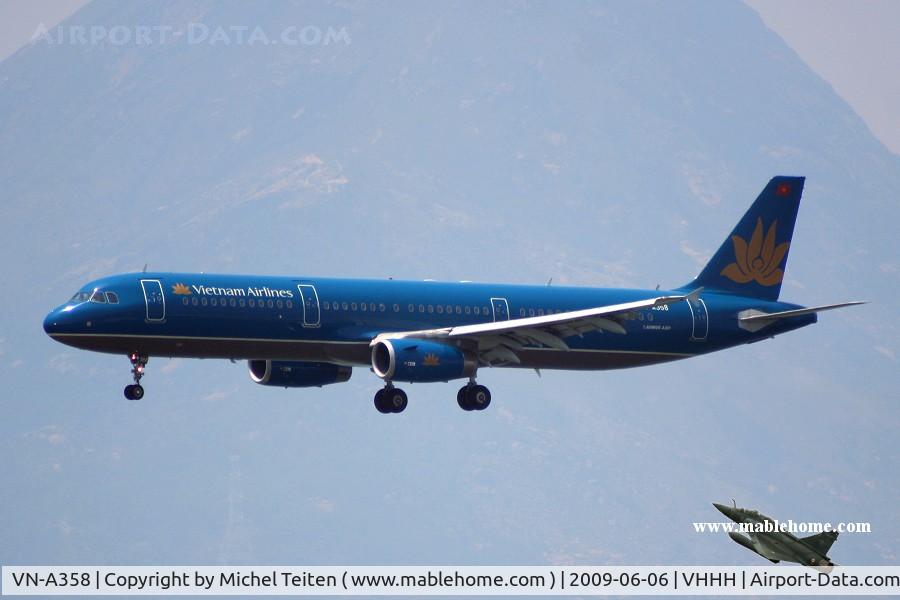 VN-A358, 2008 Airbus A321-231 C/N 3600, Vietnam Airlines