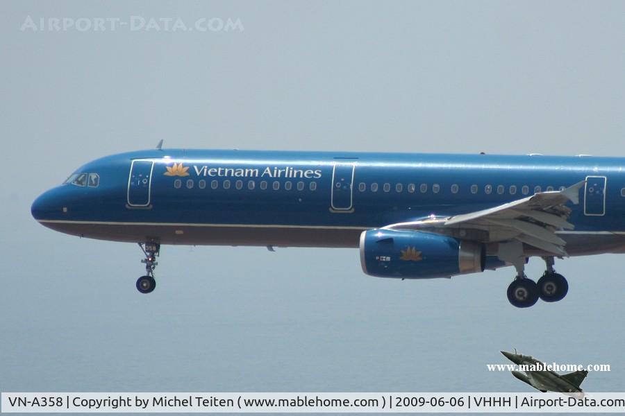 VN-A358, 2008 Airbus A321-231 C/N 3600, Vietnam Airlines