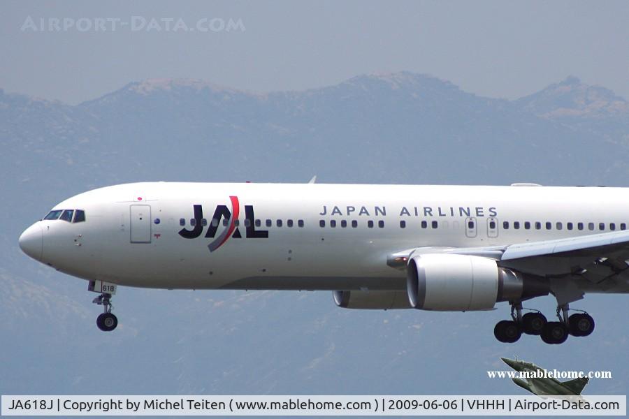 JA618J, 2008 Boeing 767-346/ER C/N 35815, Japan Airlines