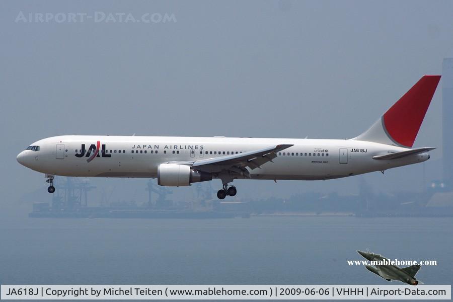 JA618J, 2008 Boeing 767-346/ER C/N 35815, Japan Airlines