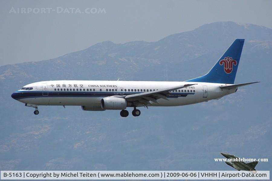 B-5163, 2006 Boeing 737-81B C/N 30708, China Southern Airlines