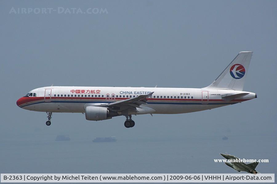 B-2363, 1998 Airbus A320-214 C/N 883, China Eastern Airlines