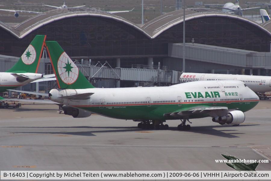B-16403, 1993 Boeing 747-45E C/N 27141, EVA Air